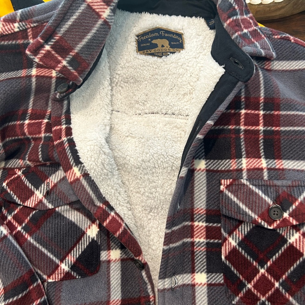 New Mens size LARGE DRY FLANNEL SHIRT/sweater